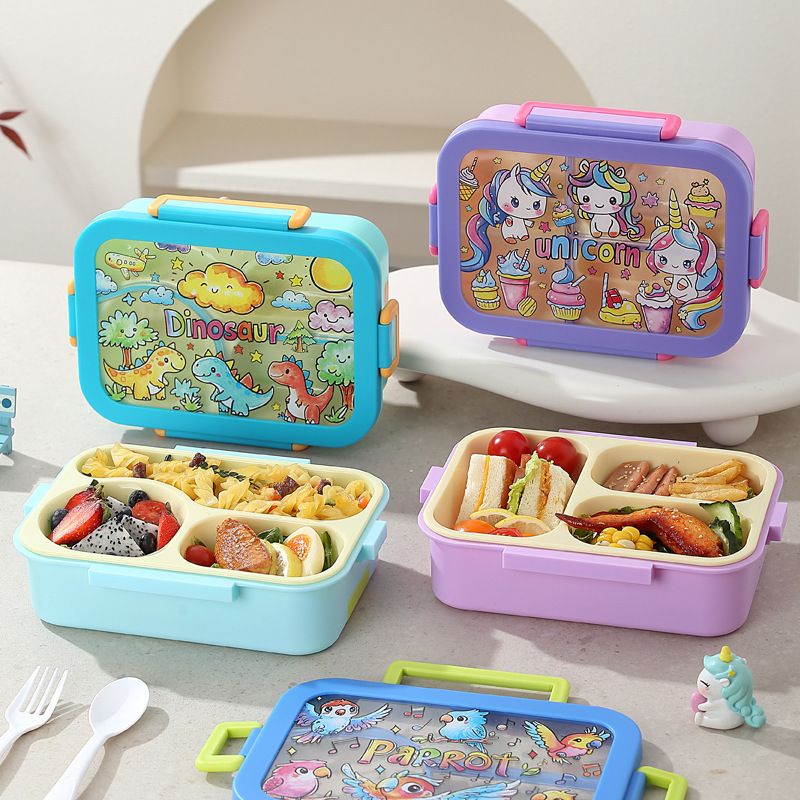 Wholesale Food-Grade PP Bento Lunch Box, for Kids and Students