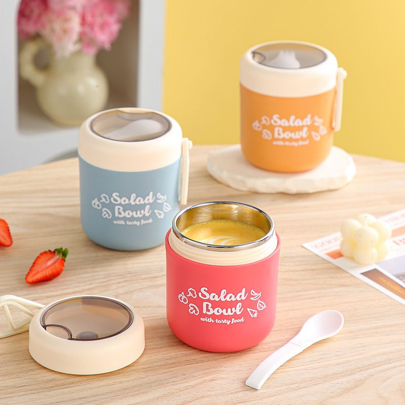 Wholesale 304 Stainless Steel Soup Cup, Leak-Proof Soup Container