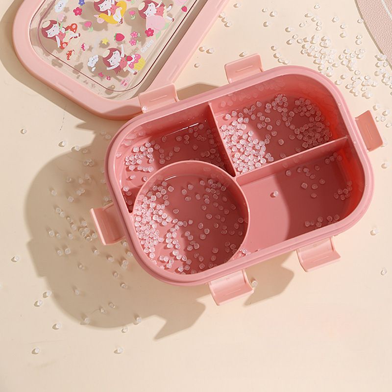 Wholesale Silicone Bento Lunch Box, Portable Meal Prep Container - 图片 3