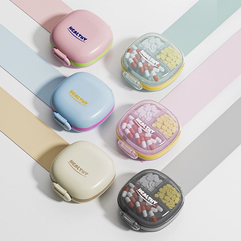 Wholesale PP Pill Box, Portable for Daily Supplements