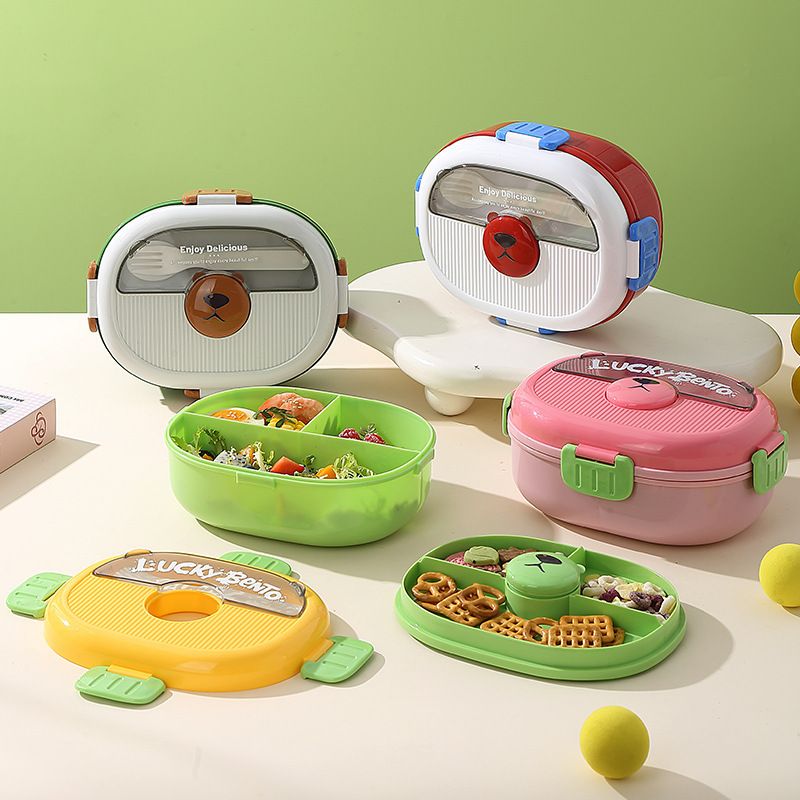 Wholesale Plastic Bento Lunch Box, for Kids and Students
