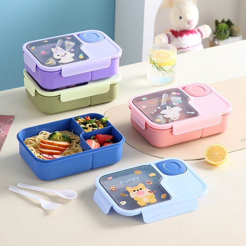 Wholesale PP/AS/ Silicone Bento Lunch Box, for Travel and Picnics