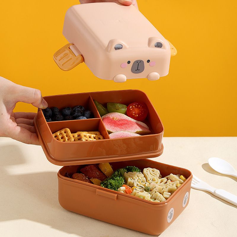 Wholesale Bento Lunch Box, Lid Compartment