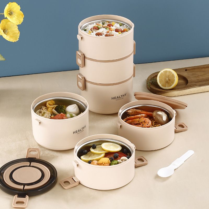Wholesale 304 Stainless Steel Bento Lunch Box, Bento Style Food Box