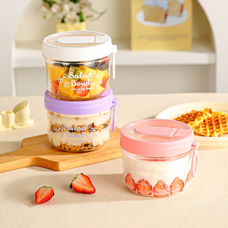 Wholesale PC+PP+PS+ Silicone Soup Cup, Student Milk Porridge Cup