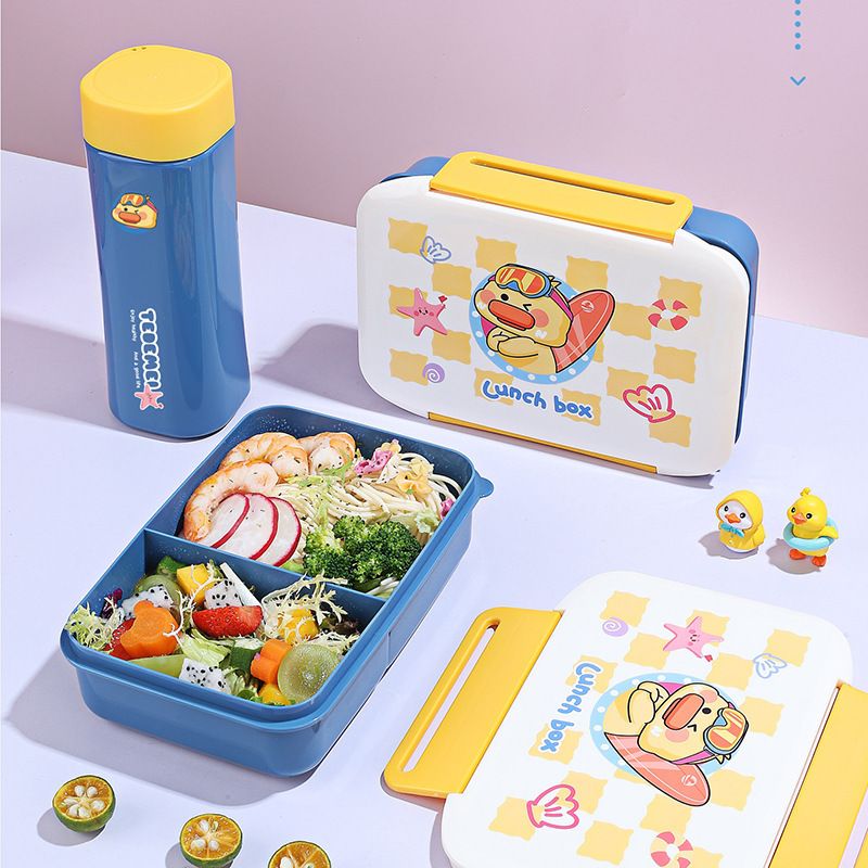 Wholesale Plastic Bento Lunch Box, Cartoon Portable Meal Prep Container