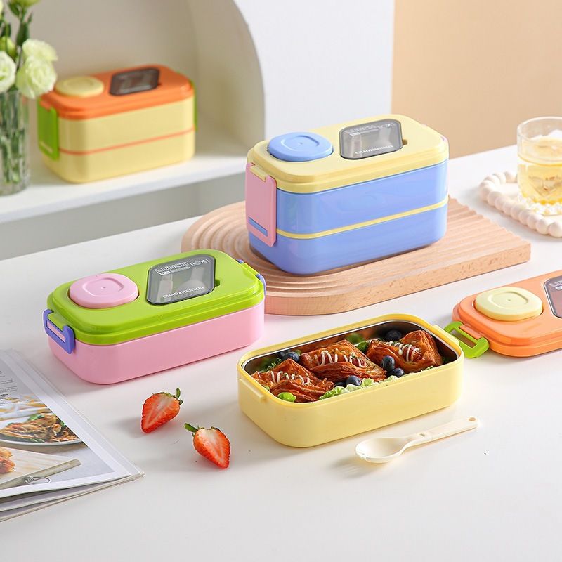 Wholesale 304 Stainless Steel Bento Lunch Box, Microwave Safe Bento Box