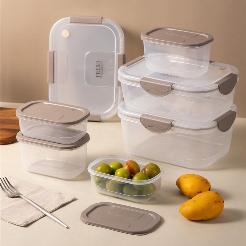 Wholesale Plastic Food Storage Container, Microwave Safe Kitchen Fresh