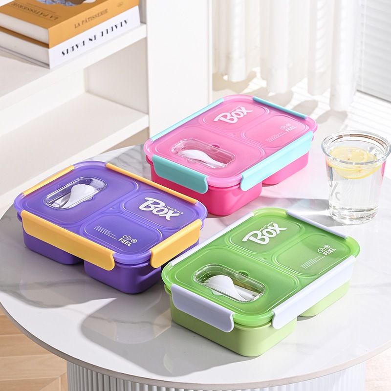 Wholesale Food-Grade PP Bento Lunch Box, Microwave Safe Bento Box