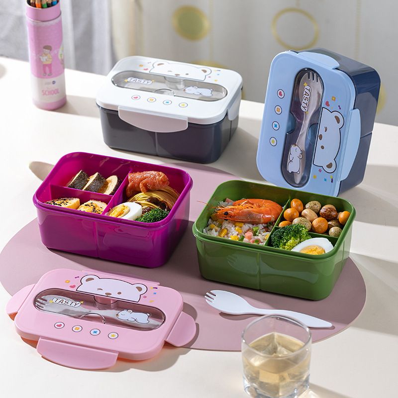 Wholesale Bento Lunch Box, Cartoon Compartment