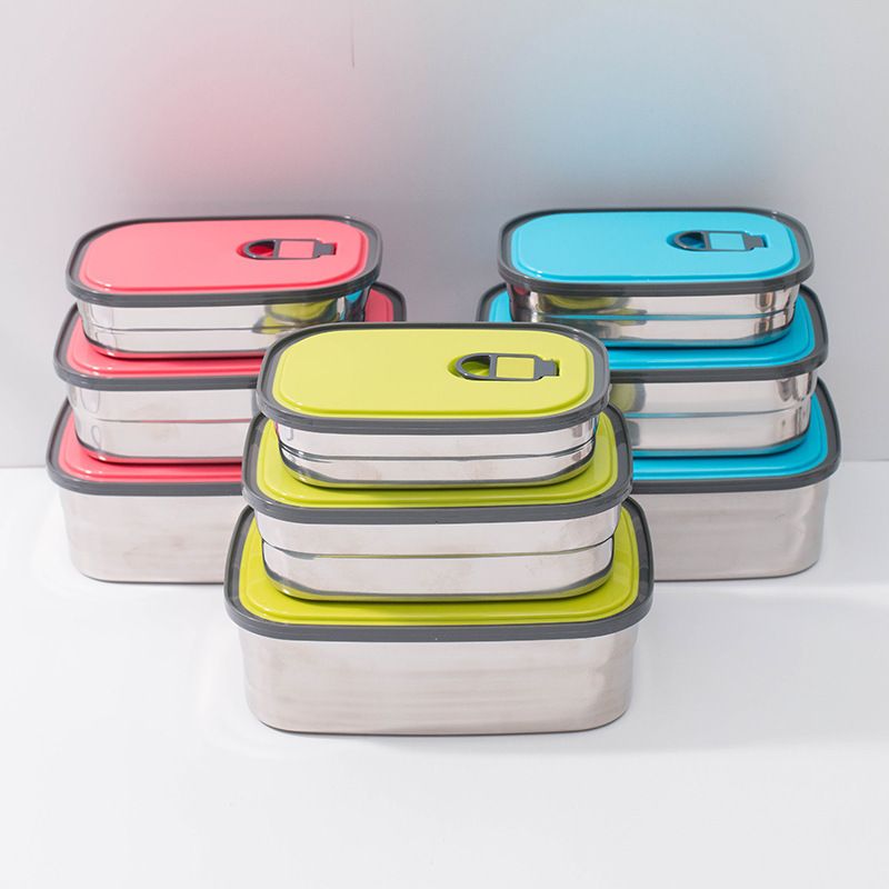 Wholesale Stainless Steel Bento Lunch Box, for Travel and Picnics