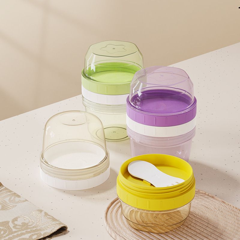 Wholesale Food Storage Container, 2-Layer Microwave Safe Container