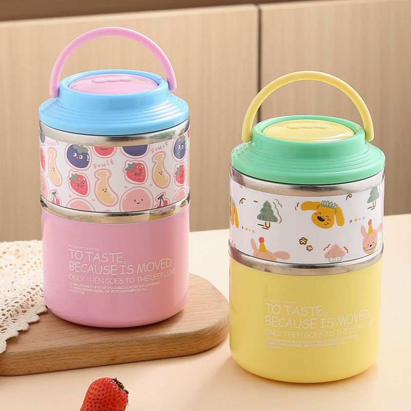 Wholesale 304 Stainless Steel Bento Lunch Box, for Travel and Picnics, Student