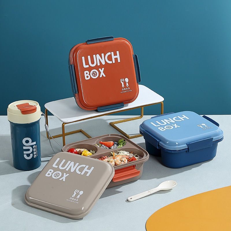 Wholesale Food-Grade PP Bento Lunch Box, for School and Office
