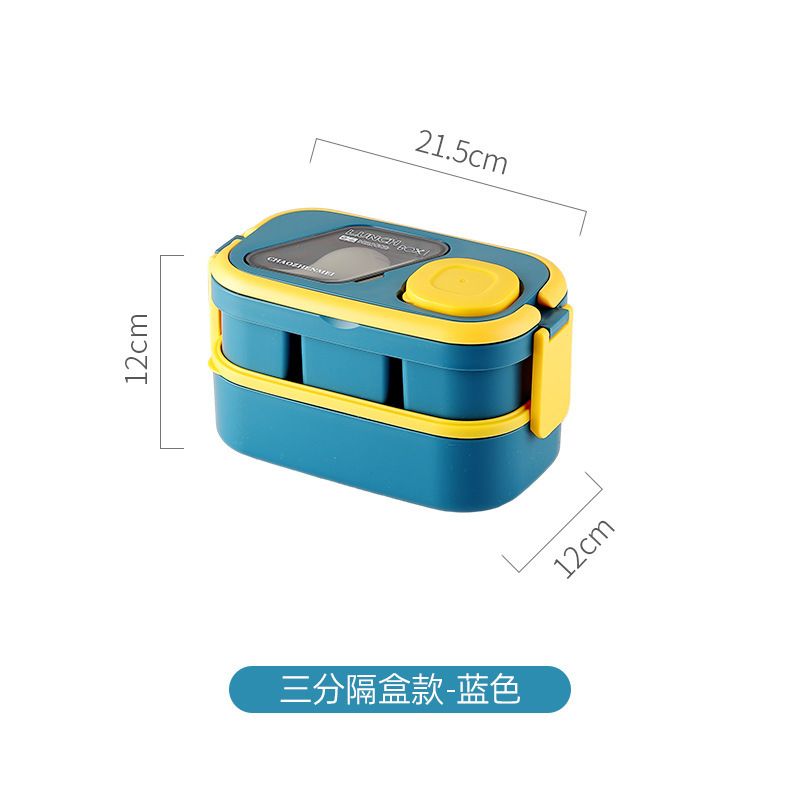 Wholesale Plastic Bento Lunch Box, for Travel and Picnics, Office - 图片 5