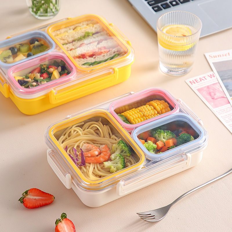 Wholesale 304 Stainless Steel Bento Lunch Box, Stackable Food Container