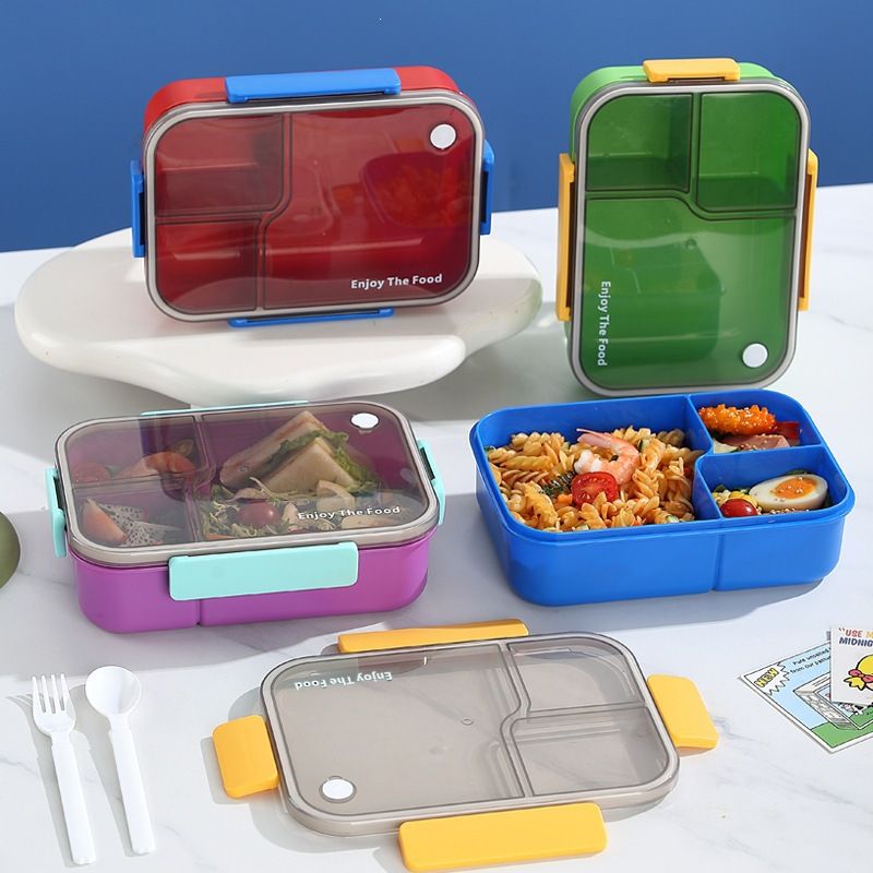 Wholesale Plastic Bento Lunch Box, Japanese Style for Kids and Students