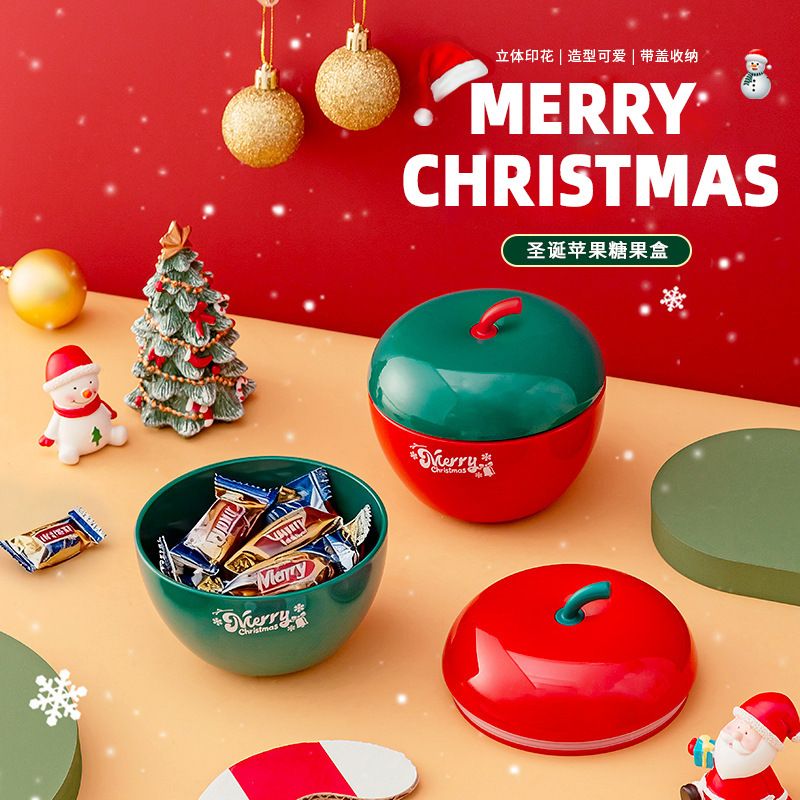 Wholesale PS、 Handle ：PP Food Storage Container, Christmas Freshness Preservation Box