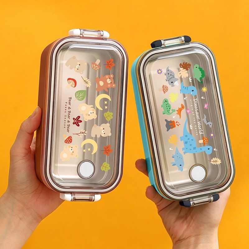 Wholesale 304 Stainless Steel Bento Lunch Box, Kids for School and Office