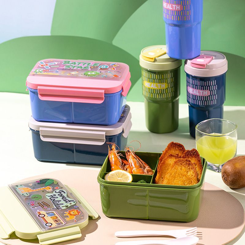 Wholesale Plastic Bento Lunch Box, Compartment - 图片 4