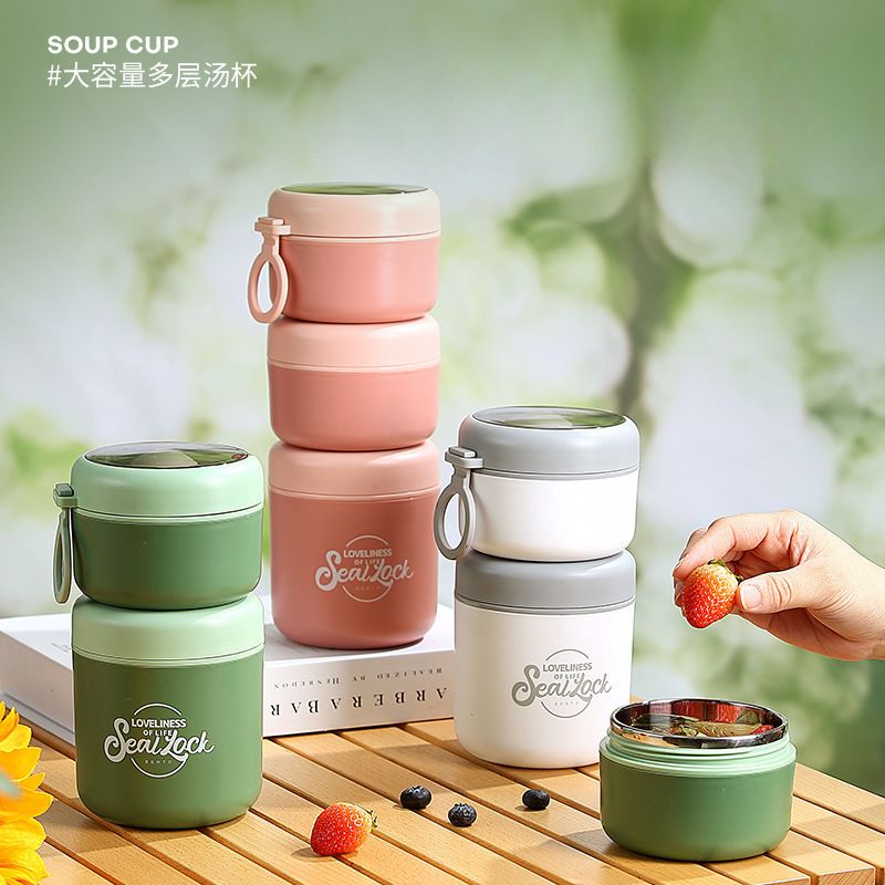 Wholesale 304 Stainless Steel Soup Cup, Student Milk Porridge Cup