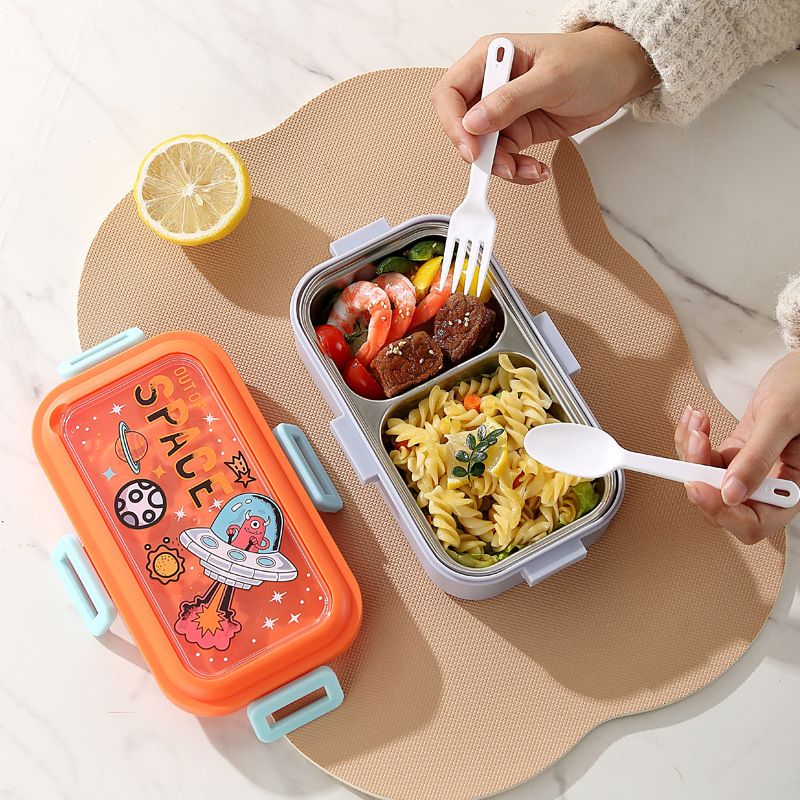 Wholesale 304 Stainless Steel Bento Lunch Box, Portable Meal Prep Container - 图片 4
