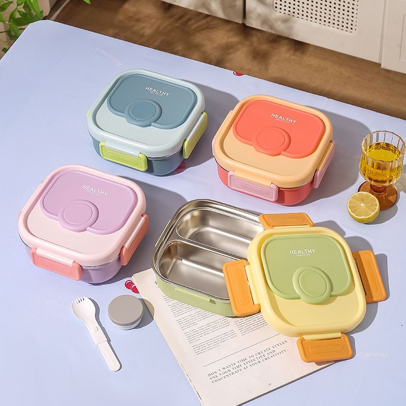 Wholesale 304 Stainless Steel Bento Lunch Box, Compartment