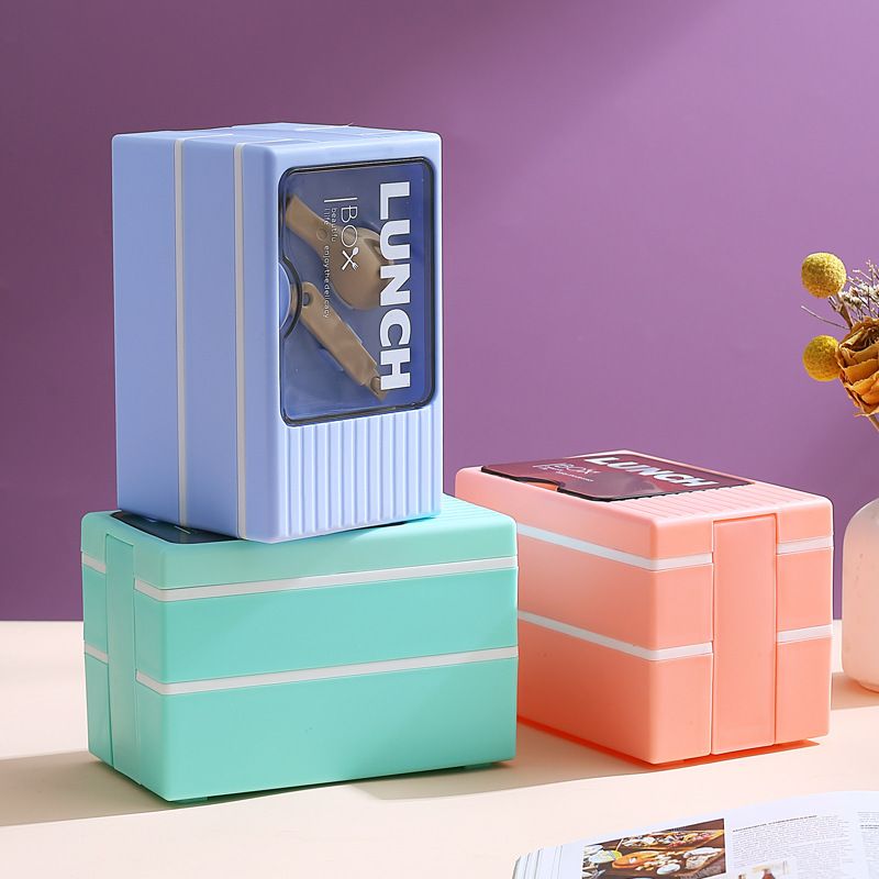 Wholesale Plastic Bento Lunch Box, Stackable Food Container