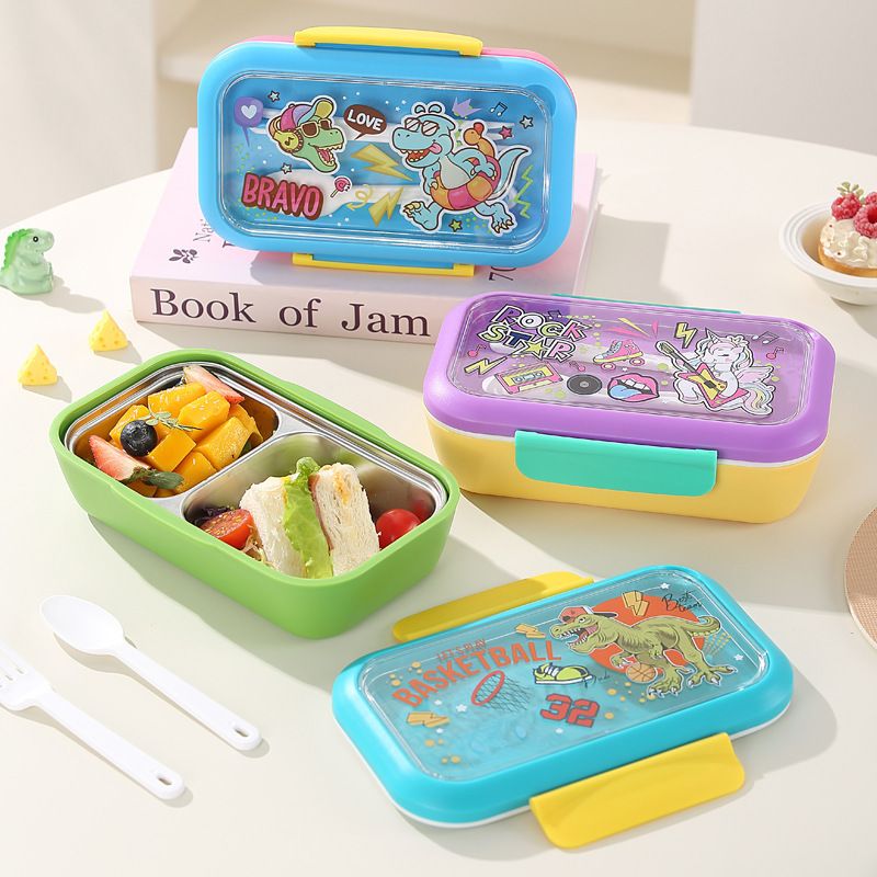 Wholesale 304 Stainless Steel Bento Lunch Box, Bento Style Food Box