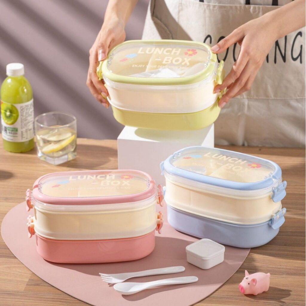 Wholesale Plastic Bento Lunch Box, for Meal Prep Brands