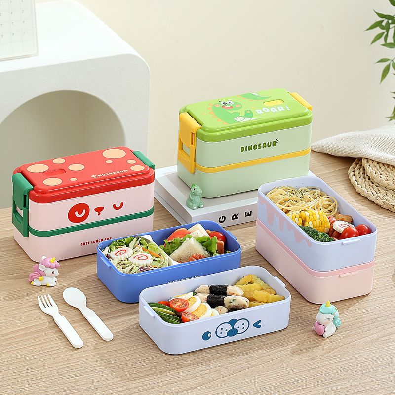 Wholesale Plastic Bento Lunch Box, for School and Office