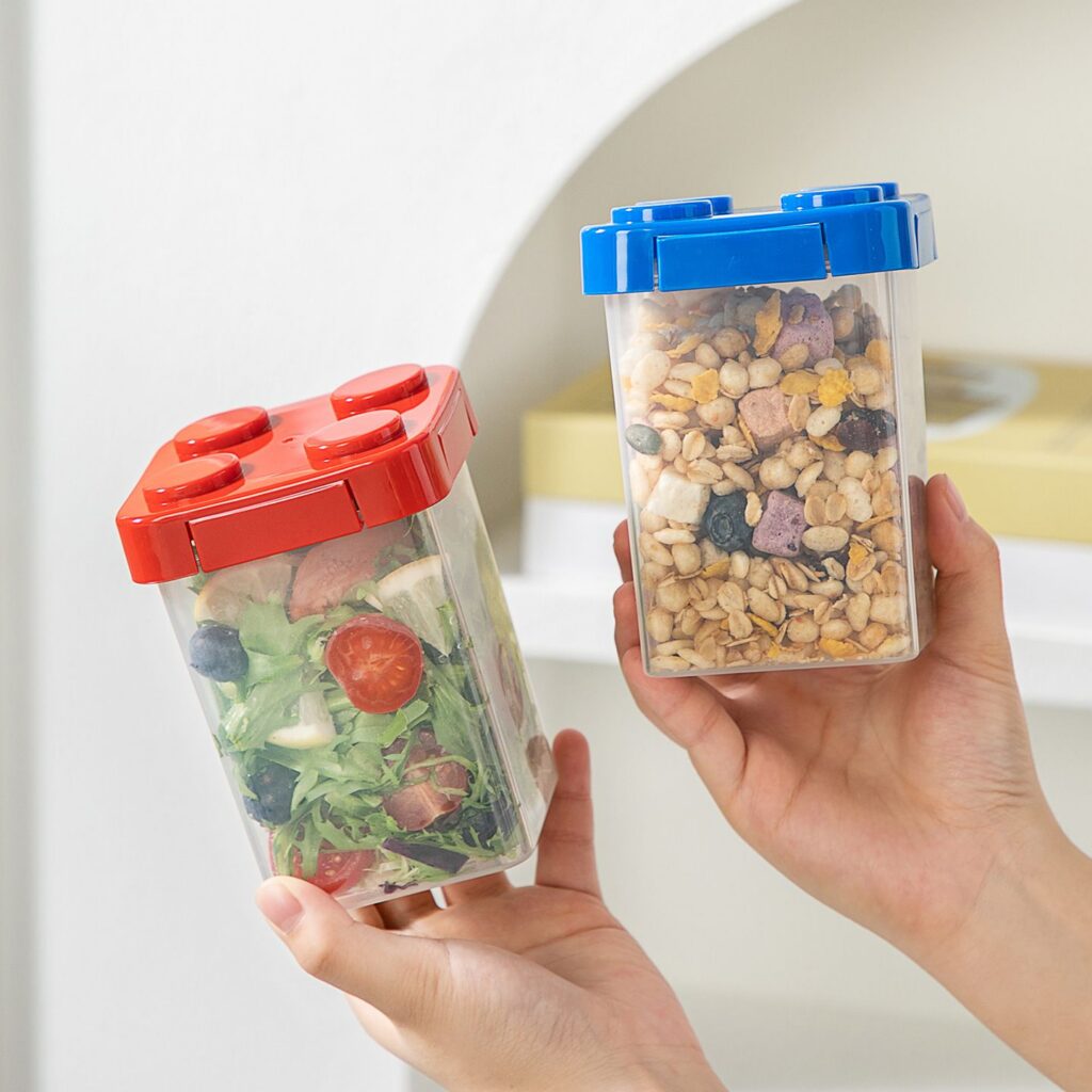 Wholesale PP Food Storage Container, Portable Stackable Meal Prep Box
