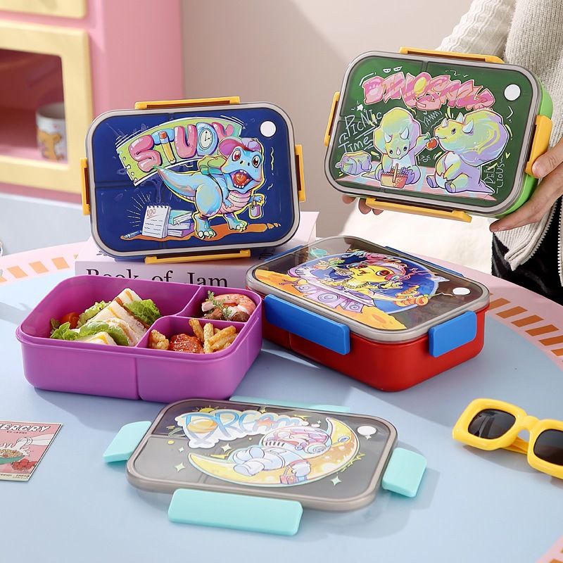 Wholesale Food-Grade PP Bento Lunch Box, for Travel and Picnics