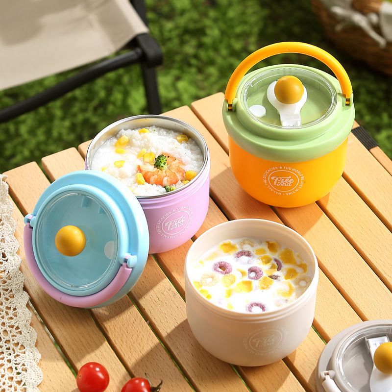Wholesale 304 Stainless Steel Soup Cup, Portable Breakfast