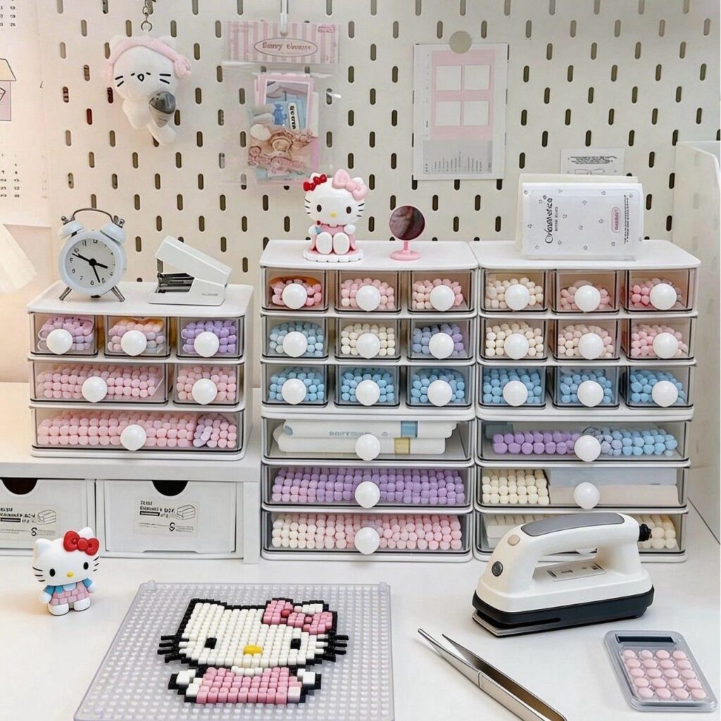 Wholesale Desk Organizer, Transparent Student Stationery Organizer