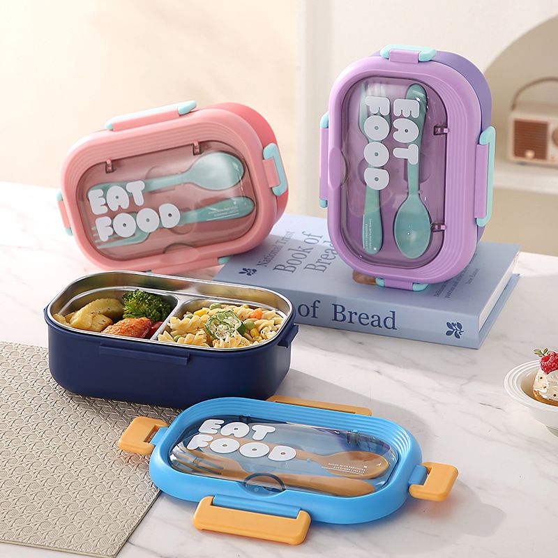 Wholesale 304 Stainless Steel Bento Lunch Box, Portable Meal Prep Container