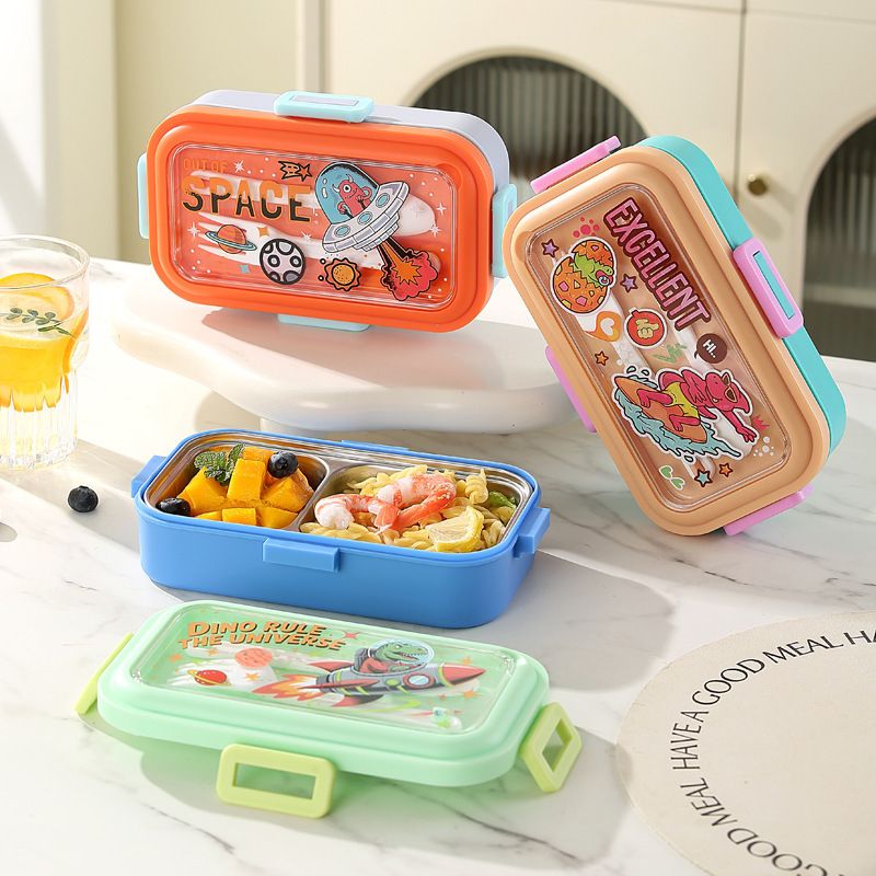 Wholesale 304 Stainless Steel Bento Lunch Box, Portable Meal Prep Container
