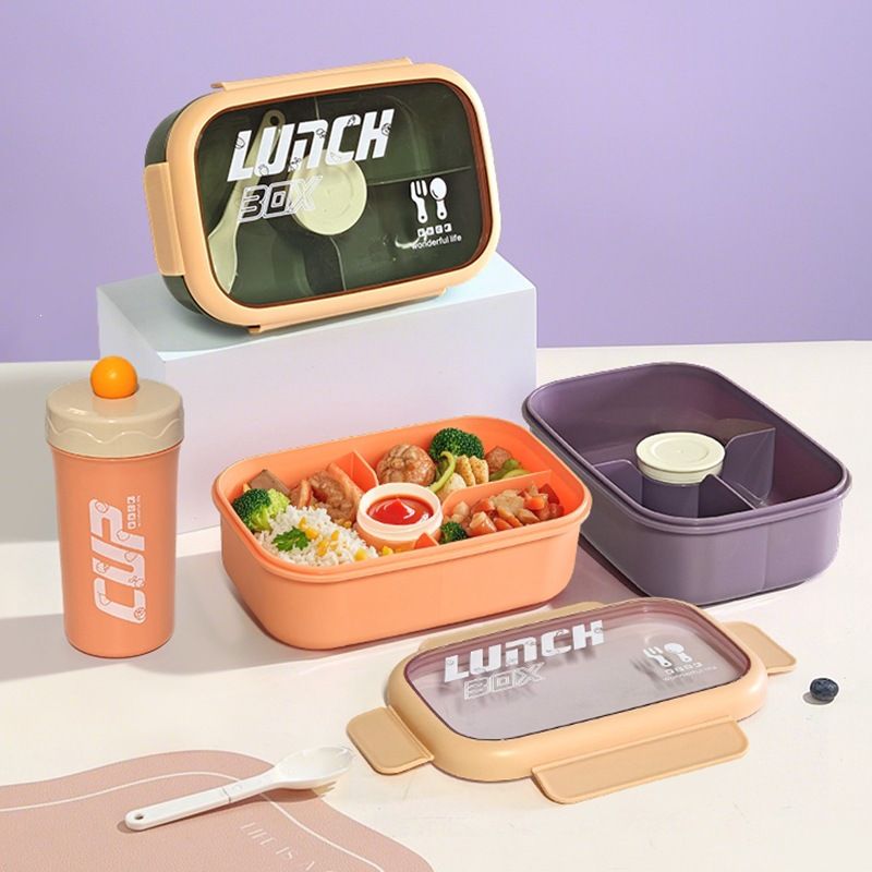 Wholesale Plastic Bento Lunch Box, Stackable Food Container