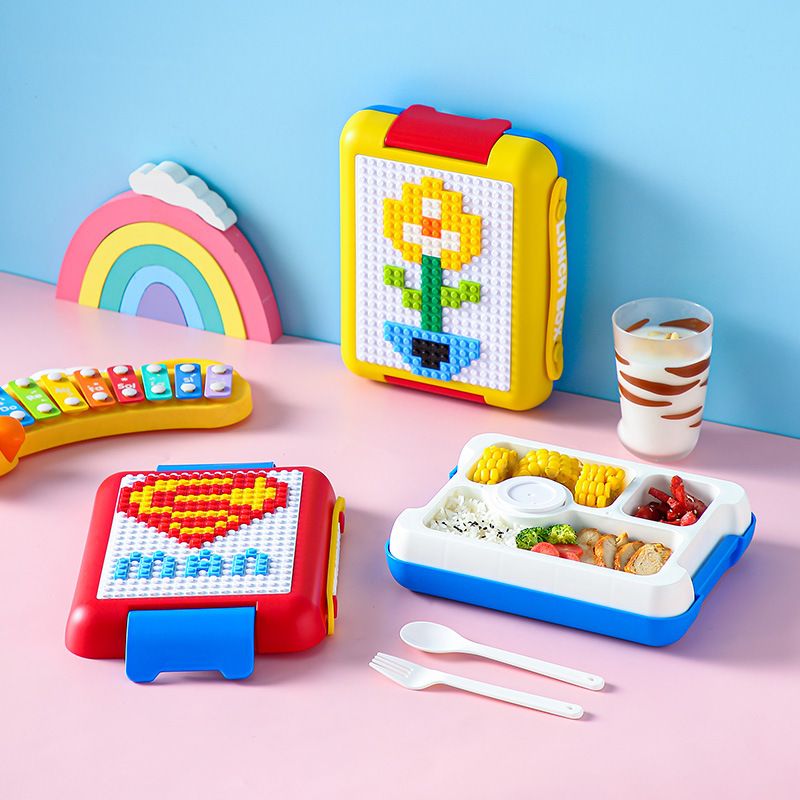 Wholesale Plastic Bento Lunch Box, for School and Office