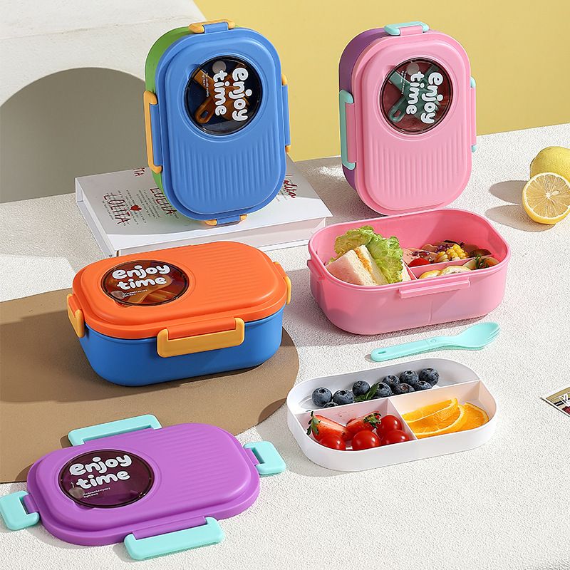 Wholesale Stainless Steel Bento Lunch Box, 2-Layer Microwave Safe Bento Box