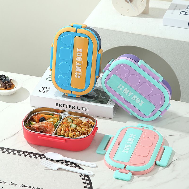 Wholesale 304 Stainless Steel Bento Lunch Box, Cartoon for Meal Prep Brands