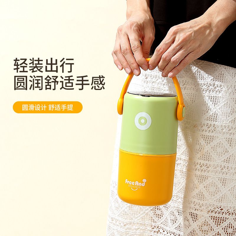 Wholesale 304 Stainless Steel Bento Lunch Box, with Handle Microwave Safe Bento Box - 图片 3