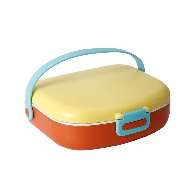 Wholesale Stainless Steel Bento Lunch Box, with Handle for Kids and Students - 图片 5
