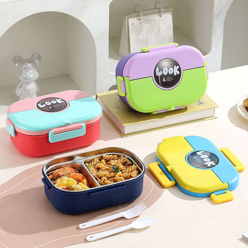 Wholesale Plastic Bento Lunch Box, Leak-Proof Lunch Container