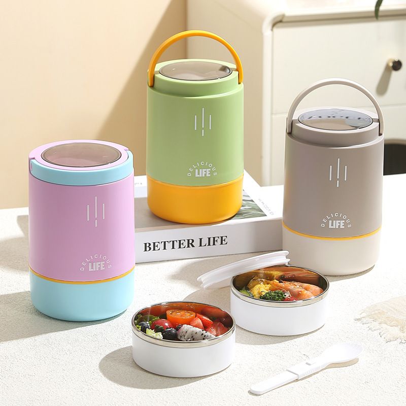 Wholesale 304 Stainless Steel Bento Lunch Box, Stackable Food Container