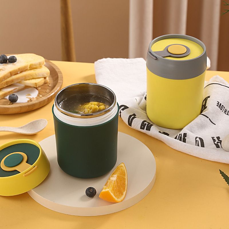 Wholesale 304 Stainless Steel Soup Cup, Microwave Safe Cereal Cup - 图片 2