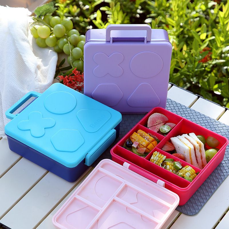 Wholesale PP+ Silicone Bento Lunch Box, Leak-Proof Lunch Container