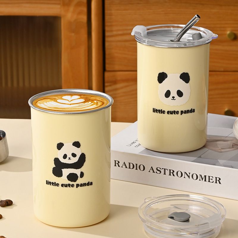 Wholesale 304 Stainless Steel Kids Water Cup, Cartoon Minimalist Student