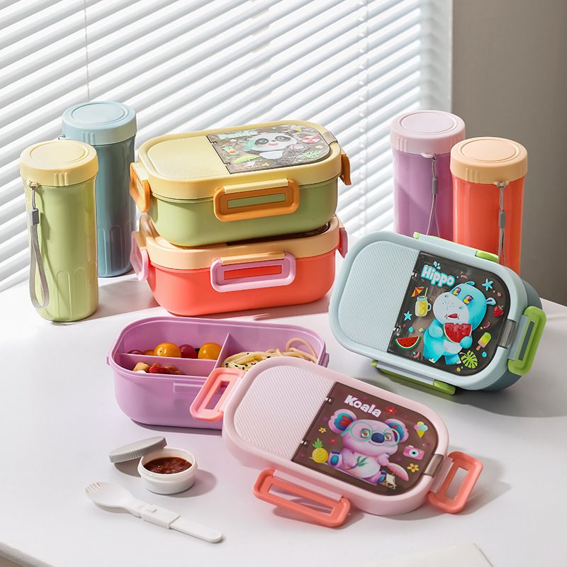 Wholesale 304 Stainless Steel Bento Lunch Box, for Travel and Picnics