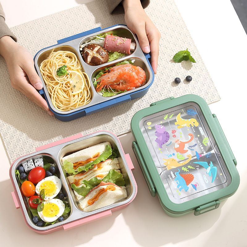 Wholesale 304 Stainless Steel Bento Lunch Box, Leak-Proof Lunch Container - 图片 2